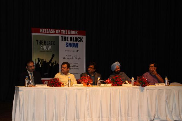 Book by MVP “THE BLACK SNOW” released on 8th October 2011 