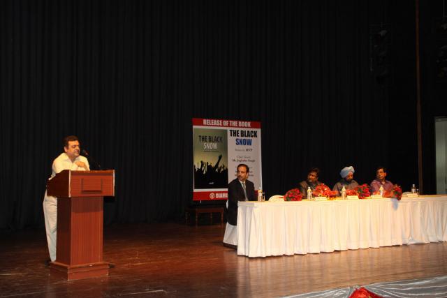 Book by MVP “THE BLACK SNOW” released on 8th October 2011 