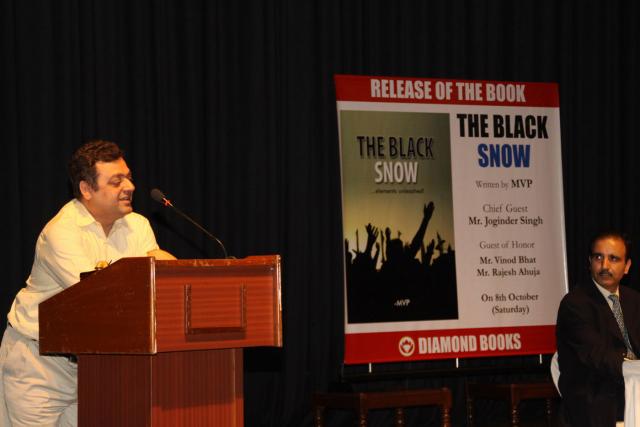 Book by MVP “THE BLACK SNOW” released on 8th October 2011 